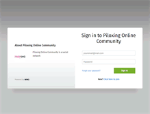 Tablet Screenshot of piapiloxing.com